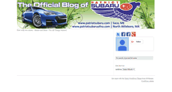 Desktop Screenshot of blog.patriotsubaru.com